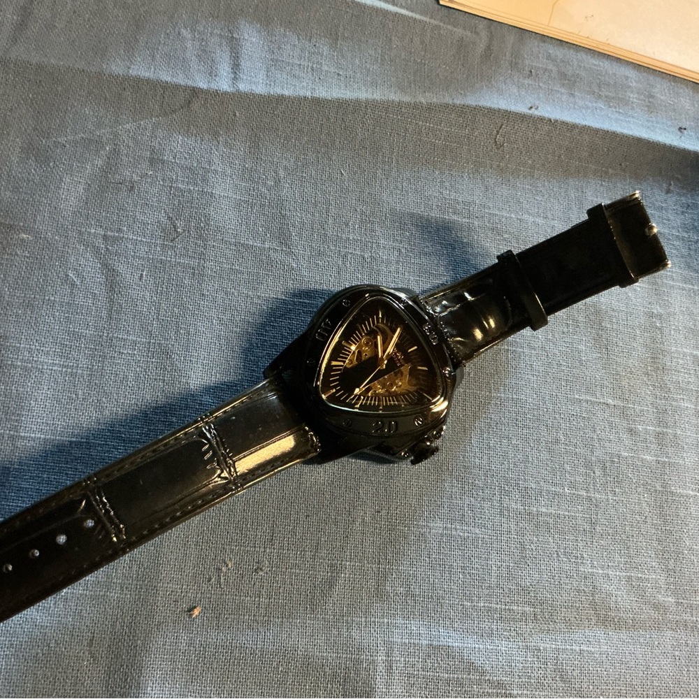 Invicta Black and Gold Men's Watch